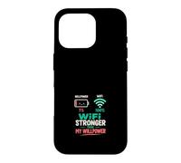 Custodia per iPhone 16 Pro WiFi Piu Forte Della Mia Volonta Humor Tech