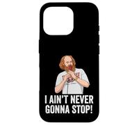 Custodia per iPhone 16 Pro William Montgomery, maglietta "I Ain't Never Gonna Shop",