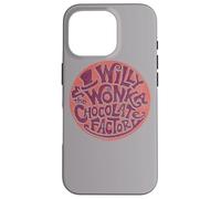Custodia per iPhone 16 Pro Willy Wonka and the Chocolate Factory Circle Logo