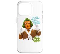 Custodia per iPhone 16 Pro Willy Wonka and the Chocolate Factory Oompa Loompa Listen