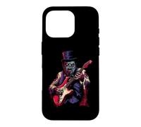 Custodia per iPhone 16 Pro Winston Churchill Zombie che suona la chitarra WW2 Storia britannica