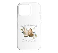 Custodia per iPhone 16 Pro Women Easily Distracted by Plants and Books