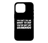 Custodia per iPhone 16 Pro You're Not My Grandkids Funny Grandparents