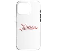 Custodia per iPhone 16 Pro Yuma Arizona Sun Belt Vintage Varsity Distressed Throwback