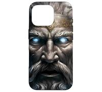Custodia per iPhone 16 Pro Zeus il re degli dei greci