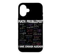 Custodia per iPhone 16 Problemi di matematica Ho abbastanza Calcoli matematici già divertenti