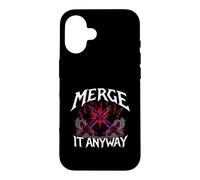 Custodia per iPhone 16 Programmer Humor Merge It Anyway Developer