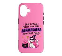 Custodia per iPhone 16 Proteggi il tuo gatto magico