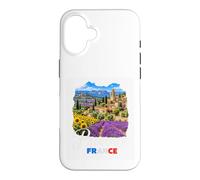 Custodia per iPhone 16 Provenza Francia Campi di lavanda Vacanze di viaggio