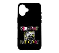 Custodia per iPhone 16 Punk Homebrewer Ferment The Chaos Craft Beer