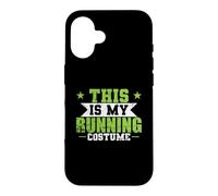 Custodia per iPhone 16 Questo è il mio Costume da Corsa