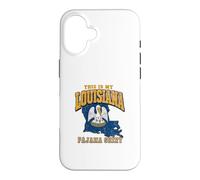 Custodia per iPhone 16 Questo è il mio Louisiana Pajama State Bayou Pride
