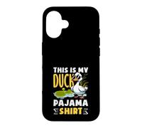 Custodia per iPhone 16 Questo è il mio pigiama Duck