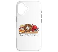 Custodia per iPhone 16 Questo gioco di baseball della stagione - Eat Sleep Baseball Repeat