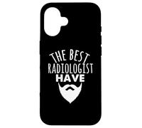 Custodia per iPhone 16 Radiologo barbuto - Radiologia