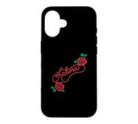 Custodia per iPhone 16 Ragazza Donne Rose Latine Regina Ispanica