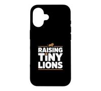 Custodia per iPhone 16 Raising Tiny Lions