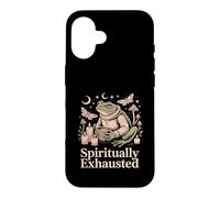 Custodia per iPhone 16 Rana spiritualmente esausta