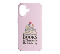 Custodia per iPhone 16 Read Banned Books and Dismantle The Patriarchy Feminist