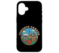 Custodia per iPhone 16 Regalo turistico della città souvenir di Toronto, Canada, viaggio di andata e ritorno