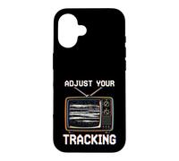 Custodia per iPhone 16 Regola il tuo Tracking Gen X Vhs Retro