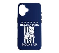 Custodia per iPhone 16 Regulators Mount Up 4th of July Patriotic US American Flag