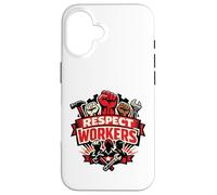 Custodia per iPhone 16 Respect Workers May Day Labour Rights Best Employee Raise