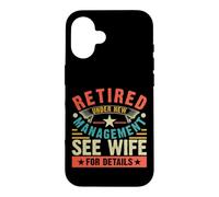 Custodia per iPhone 16 Retired Under New Management See Wife For Details