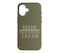 Custodia per iPhone 16 Retro Akashi Giappone