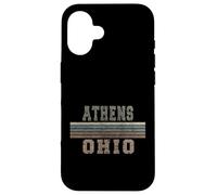 Custodia per iPhone 16 Retro Atene Ohio