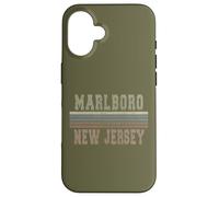 Custodia per iPhone 16 Retro Marlboro New Jersey
