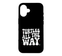 Custodia per iPhone 16 Retro Sea Turtle Turtles All The Way Oceans Lover