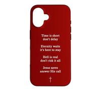 Custodia per iPhone 16 Rhyming Evangelistic Gospel Message - Christian Faith Poem