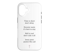 Custodia per iPhone 16 Rhyming Evangelistic Gospel Message - Christian Faith Poem