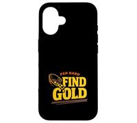Custodia per iPhone 16 Ricerca dell'oro Prospezione delle miniere d'oro