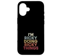 Custodia per iPhone 16 Ricky Name Ricky Personalized Name First Given