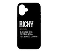 Custodia per iPhone 16 RICKY Uguale a un ragazzo normale Solo molto più cool personalizzato