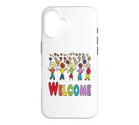 Custodia per iPhone 16 Rifugiati e migranti benvenuti