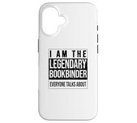 Custodia per iPhone 16 Rilegatore nato per il compleanno di Craftsmans