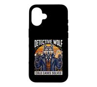 Custodia per iPhone 16 Risolti i casi freddi del detective Wolf