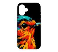 Custodia per iPhone 16 Robin Stile minimalista e vivace Compleanno