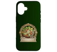 Custodia per iPhone 16 Romana mediterranea Salad Illustrazione Foodie Design