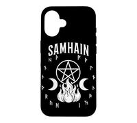 Custodia per iPhone 16 Samhain Wicca Wiccan Witchy Vibes Celtico Festival Occultismo