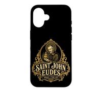 Custodia per iPhone 16 San Giovanni Eudes Sacro Cuore di Gesù Cattolico San Francese