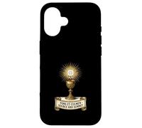 Custodia per iPhone 16 Santa Comunione Consacrazione Messa Latina Cattolica