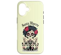 Custodia per iPhone 16 Santa Muerte Santo Popolare Spirituale