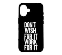 Custodia per iPhone 16 Sarcastico, divertente, detto, dono, desiderio, per, lavoro
