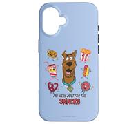 Custodia per iPhone 16 Scooby-Doo Just Here for the Snacks