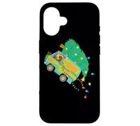 Custodia per iPhone 16 Scooby-Doo Oh Christmas Tree
