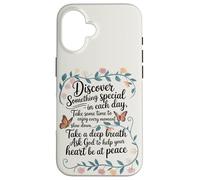 Custodia per iPhone 16 Scopri qualcosa di speciale in ogni giorno.